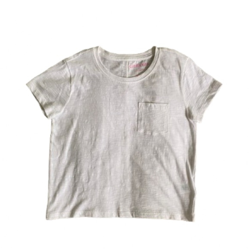 Crewcuts White Short Sleeve Tee, S and M, NWT